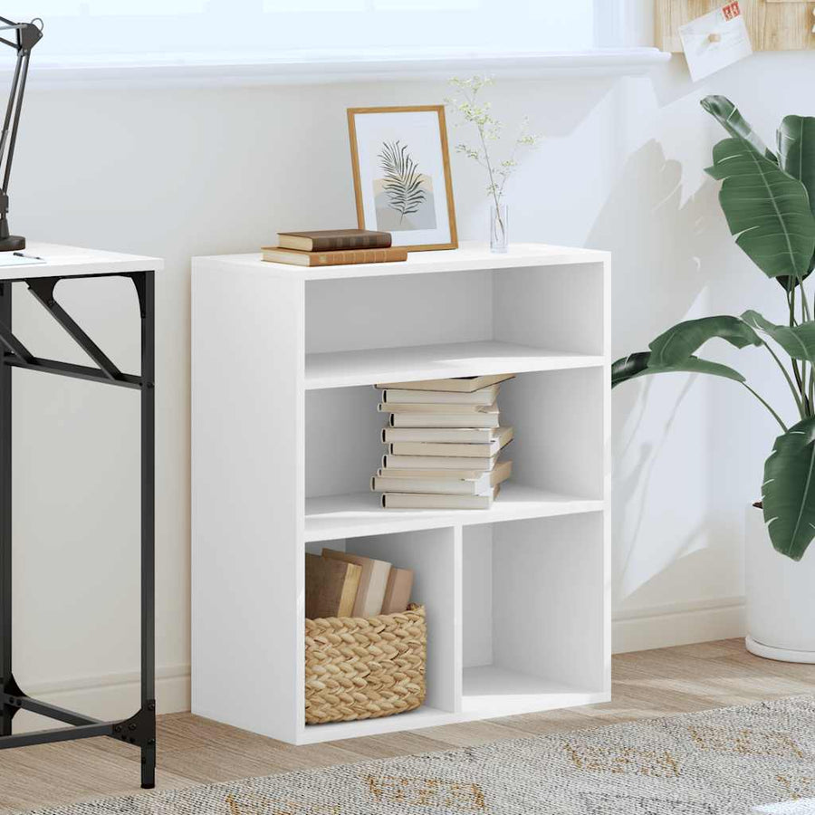 Boekenkast 60X30X71,5 Cm Bewerkt Hout 60 x 30 x 71.5 cm