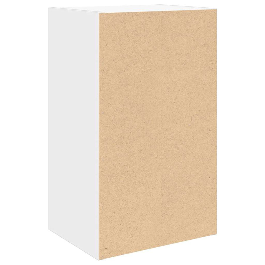 Boekenkast 31x24x52 cm bewerkt hout wit