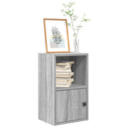 Bookcase 31x24x52 cm engineered wood grey Sonoma oak colour
