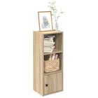 Bookshelf 31x24x77 cm engineered wood Sonoma oak-colored