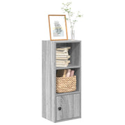 Bookcase 31x24x77 cm engineered wood grey Sonoma oak colour