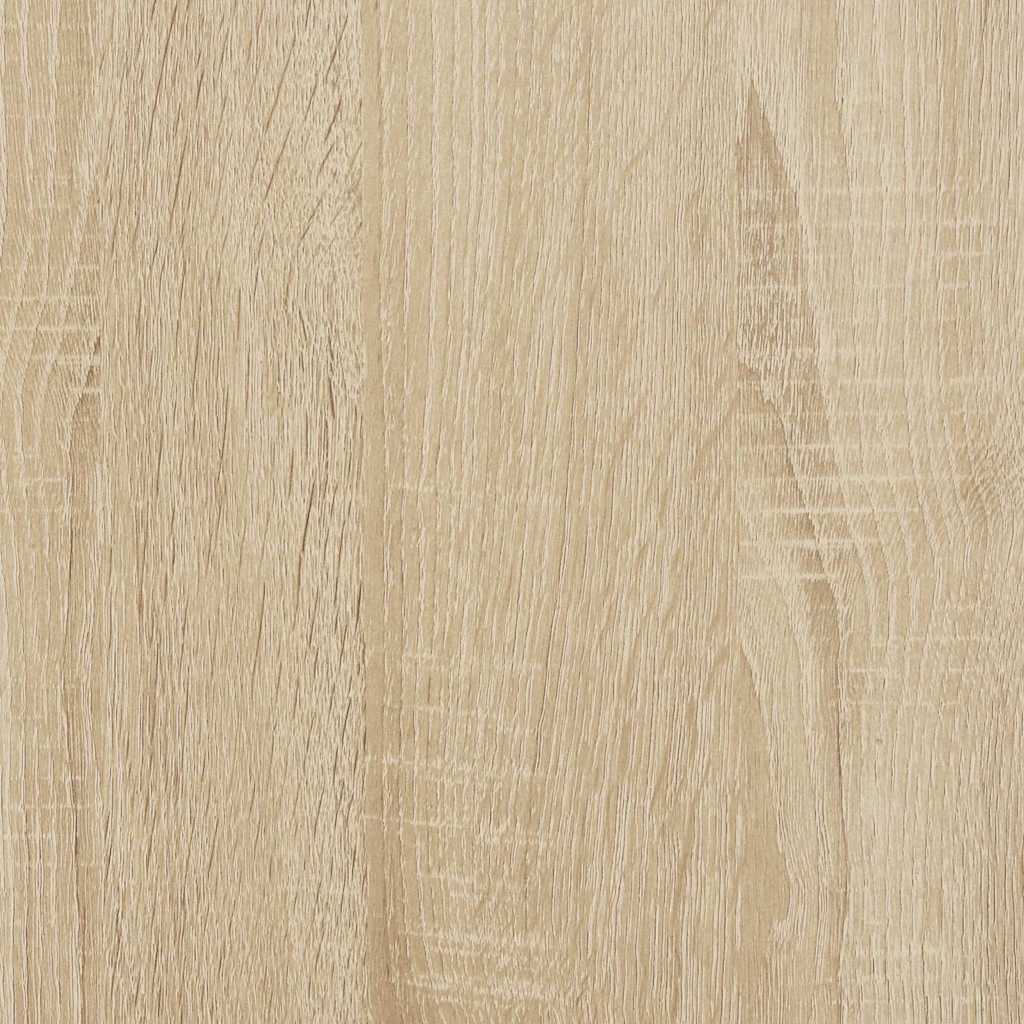 Boekenkast 31x24x102 cm bewerkt hout sonoma eikenkleurig