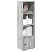 Bookcase 31x24x102 cm engineered wood grey Sonoma oak
