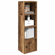 Bookshelf 31x24x102 cm treated wood old wood color