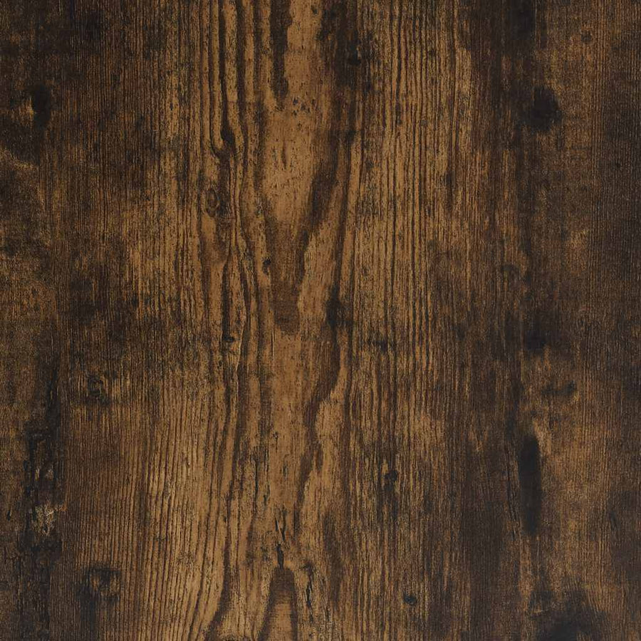 Boekenkast 60x24x76,5 cm bewerkt hout gerookt eikenkleurig
