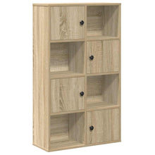 Boekenkast 60x24x101,5 cm bewerkt hout sonoma eikenkleurig