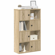 Boekenkast 60x24x101,5 cm bewerkt hout sonoma eiken