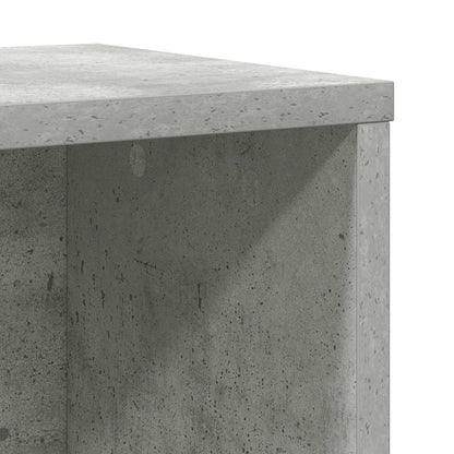 Boekenkast 60x24x101,5 cm bewerkt hout betongrijs