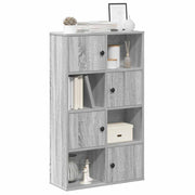 Boekenkast 60x24x101,5 cm grijs sonoma eiken