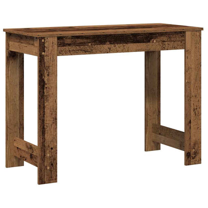 Bureau 100X45X75 Cm Bewerkt Hout Kleurig Oud hout