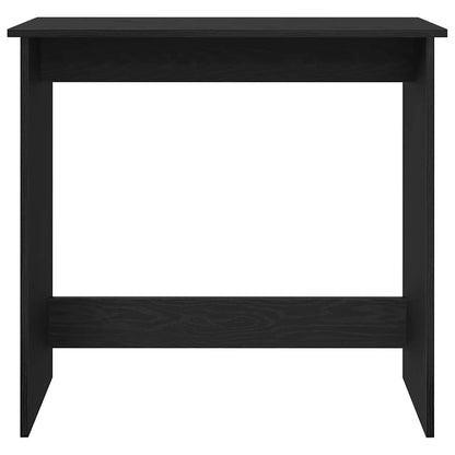 Bureau 80x40x75 cm bewerkt hout zwart