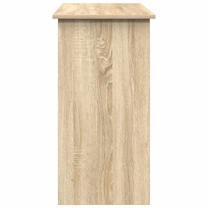 Bureau 80x40x75 cm bewerkt hout sonoma eikenkleurig