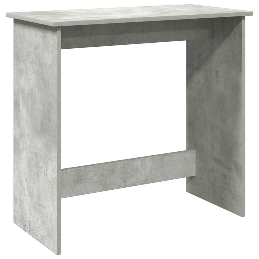 Bureau 80x40x75 cm bewerkt hout betongrijs