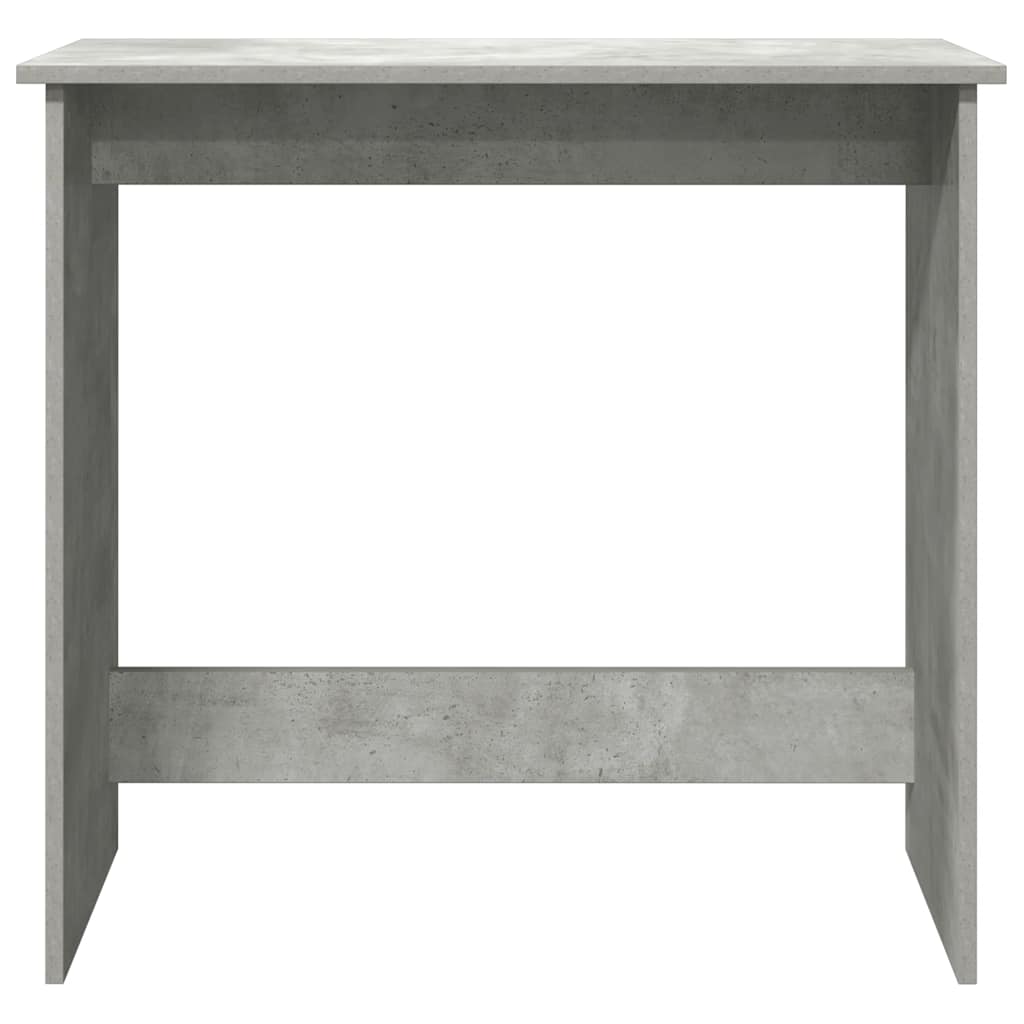 Bureau 80x40x75 cm bewerkt hout betongrijs