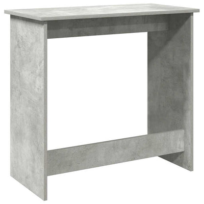 Bureau 80x40x75 cm bewerkt hout betongrijs