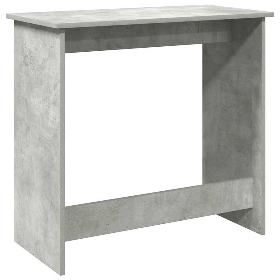 Bureau 80x40x75 cm bewerkt hout betongrijs