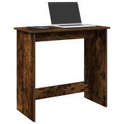 Bureau 80x40x75 cm bewerkt hout gerookt eiken