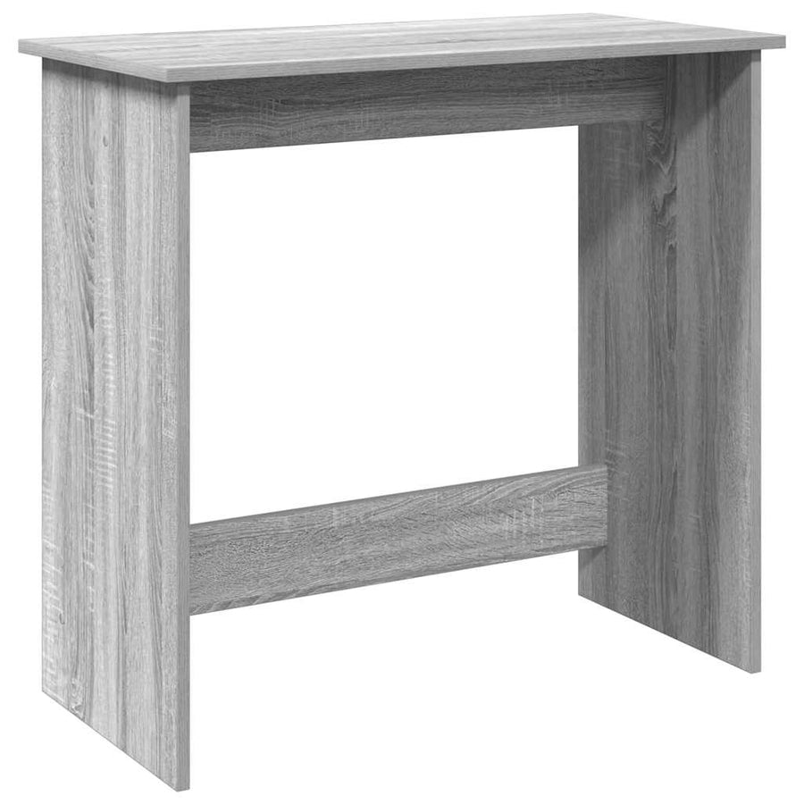 Bureau 80x40x75 cm bewerkt hout grijs sonoma eikenkleurig