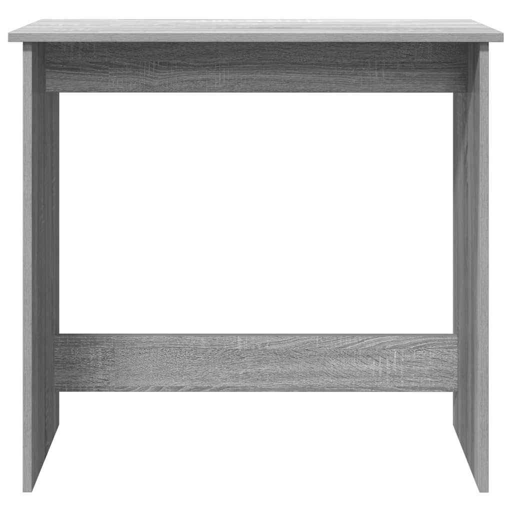 Bureau 80x40x75 cm bewerkt hout grijs sonoma eikenkleurig