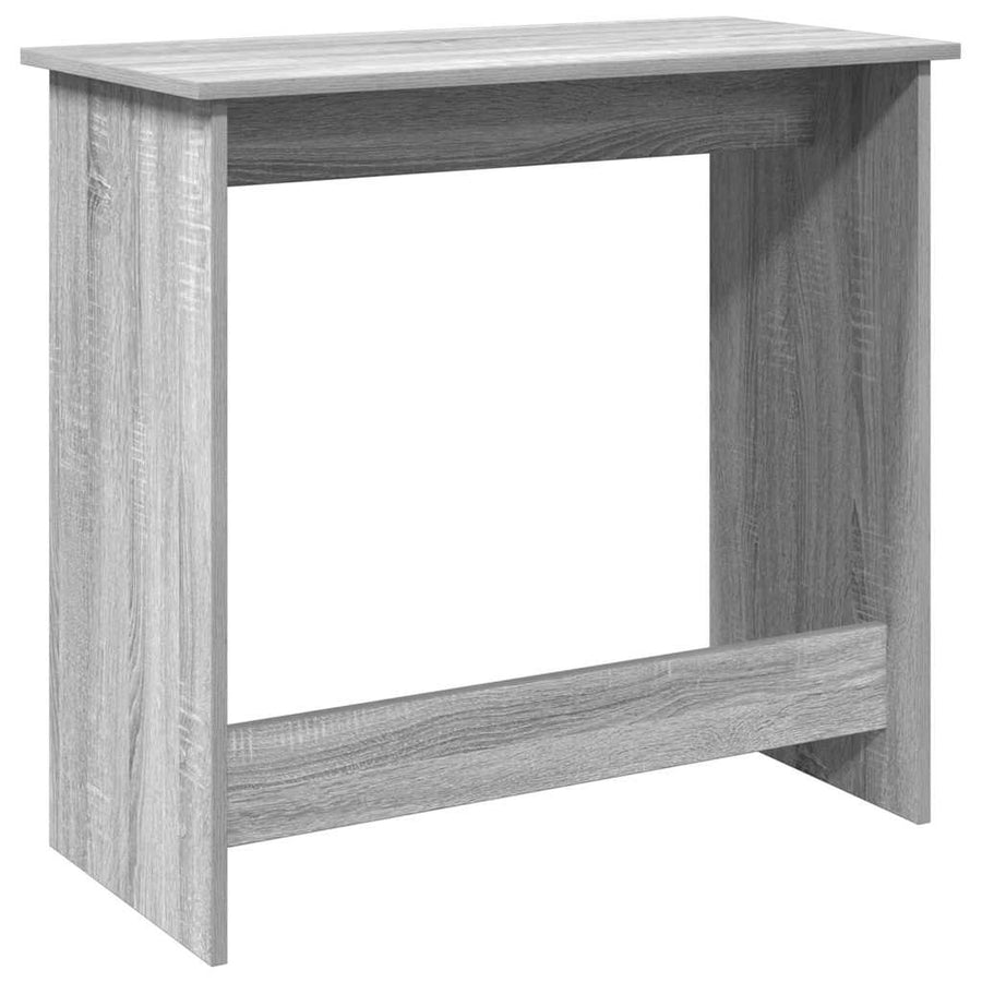 Bureau 80x40x75 cm bewerkt hout grijs sonoma eikenkleurig