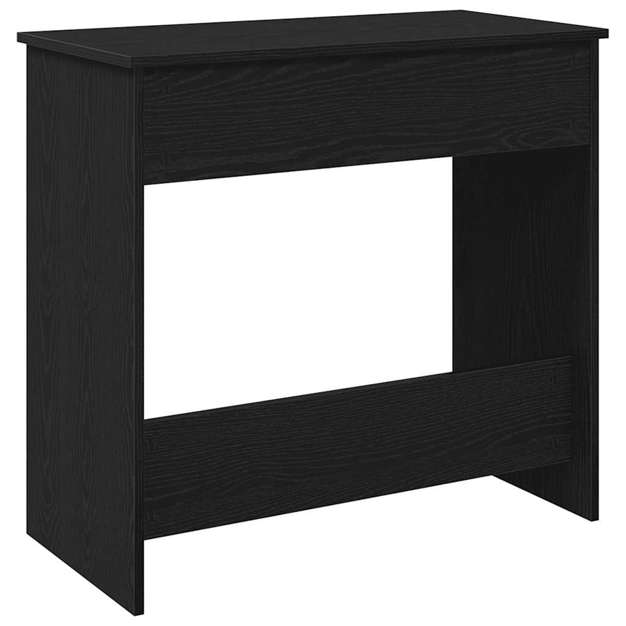 Bureau 80x40x75 cm bewerkt hout zwart