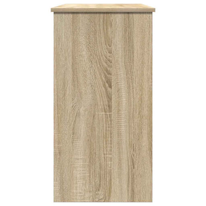 Bureau 80x40x75 cm bewerkt hout sonoma eikenkleurig