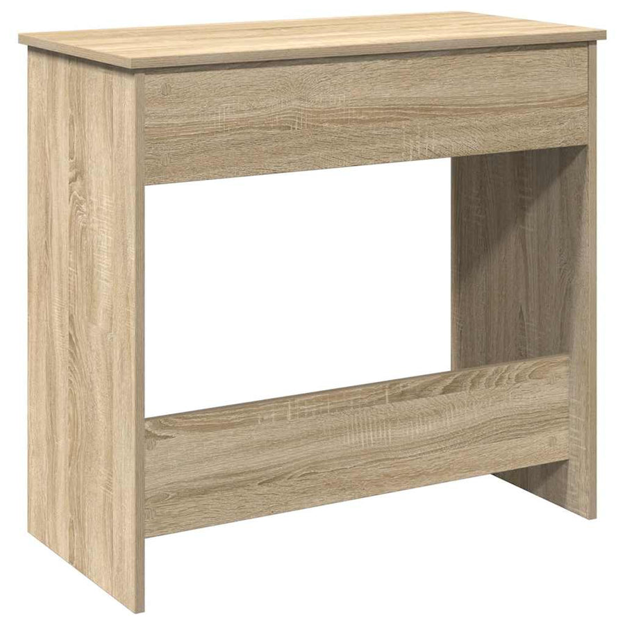 Bureau 80x40x75 cm bewerkt hout sonoma eikenkleurig