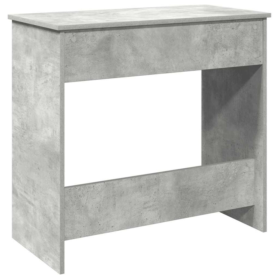 Bureau 80x40x75 cm bewerkt hout betongrijs