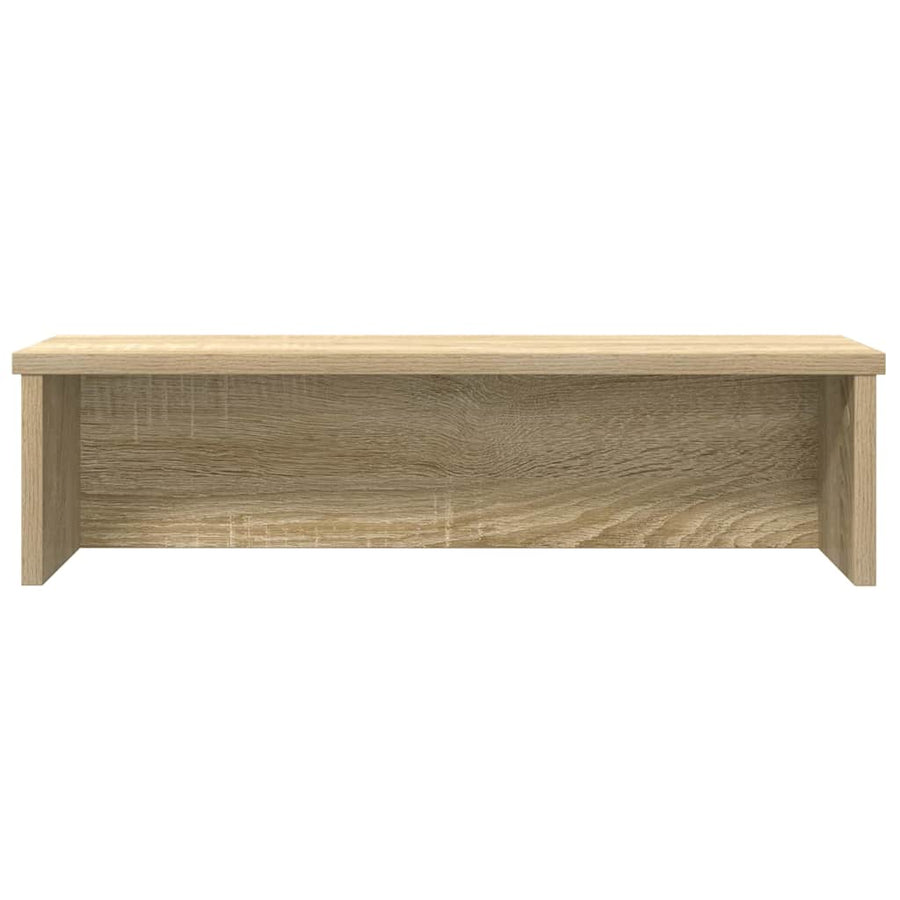 Keukenrekken stapelbaar 2 st 50x15x16 cm sonoma eikenkleurig