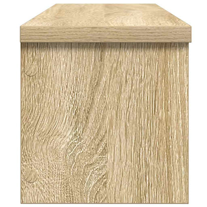 Keukenrekken stapelbaar 2 st 50x15x16 cm sonoma eikenkleurig