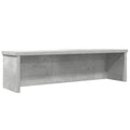 Keukenrek stapelbaar 50x15x16 cm bewerkt hout betongrijs