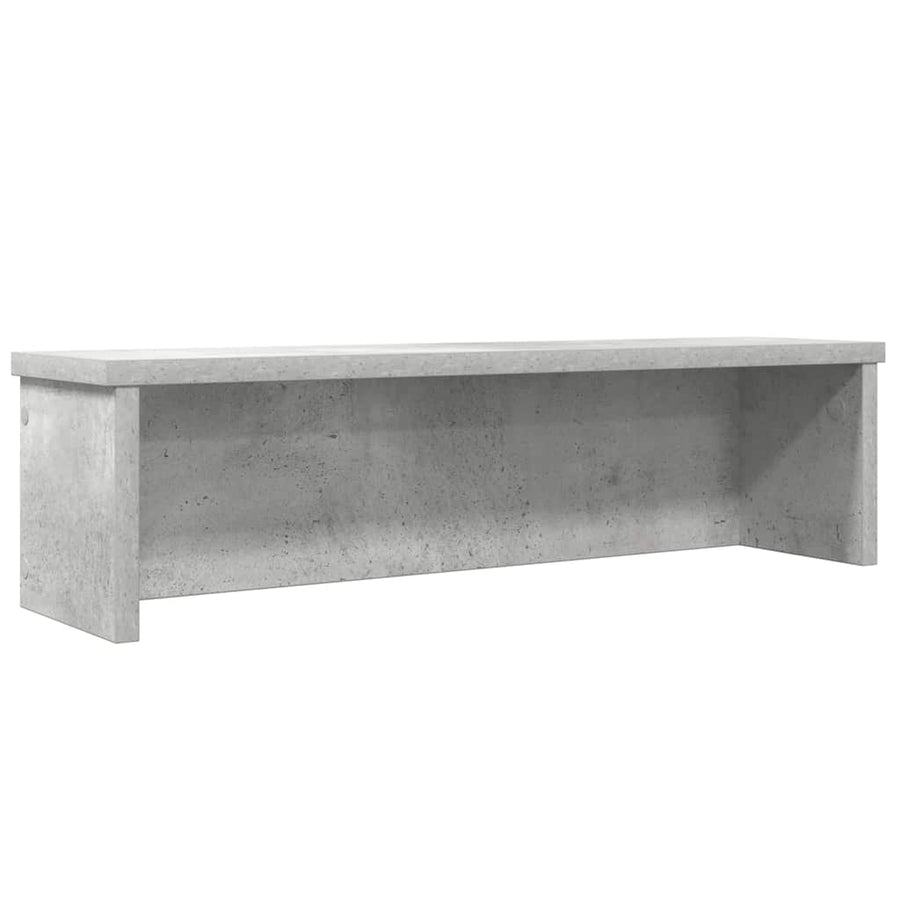 Keukenrek stapelbaar 50x15x16 cm bewerkt hout betongrijs