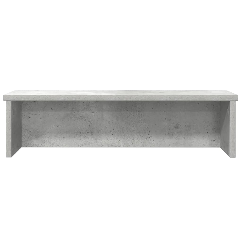 Keukenrek stapelbaar 50x15x16 cm bewerkt hout betongrijs