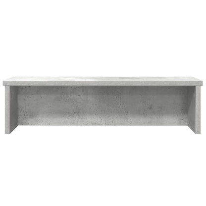 Keukenrek stapelbaar 50x15x16 cm bewerkt hout betongrijs
