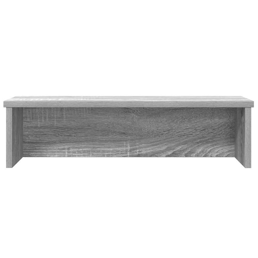 Keukenrek stapelbaar 50x15x16cm bewerkt hout grijs sonoma eiken