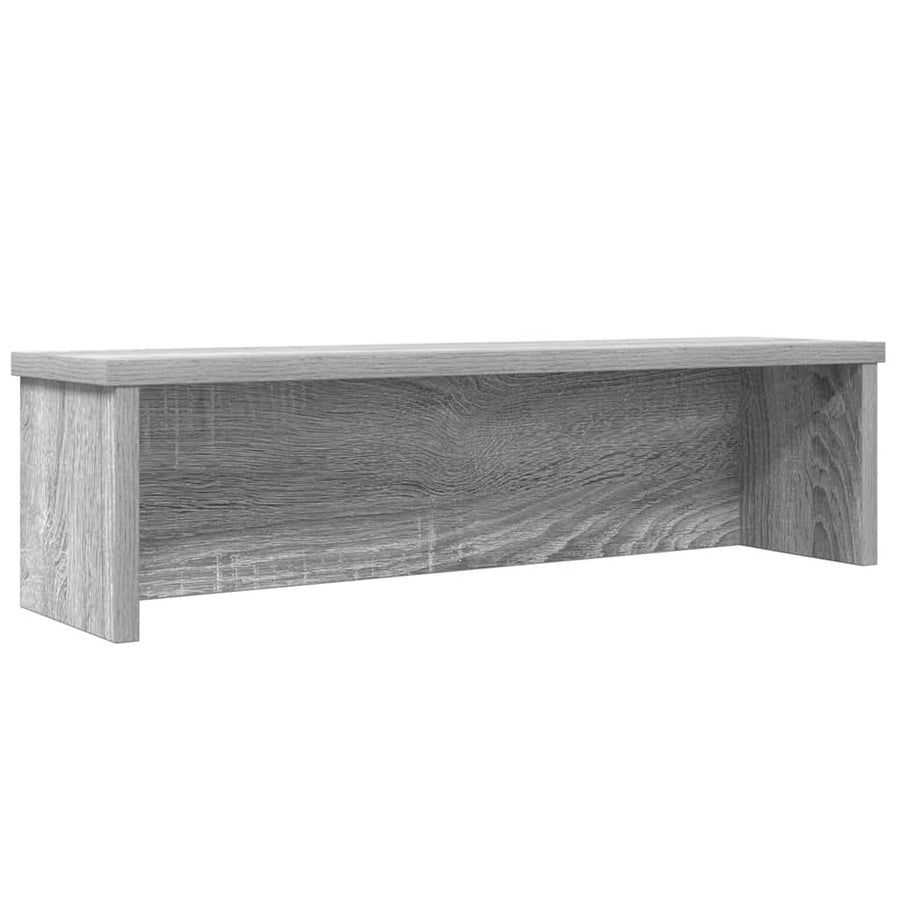 Keukenrekken stapelbaar 2 st 50x15x16 cm grijs sonoma eiken