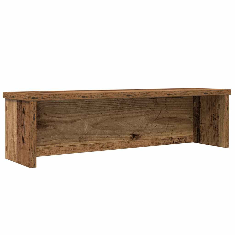 Keukenrekken stapelbaar 2 st 50x15x16 cm oud houtkleurig