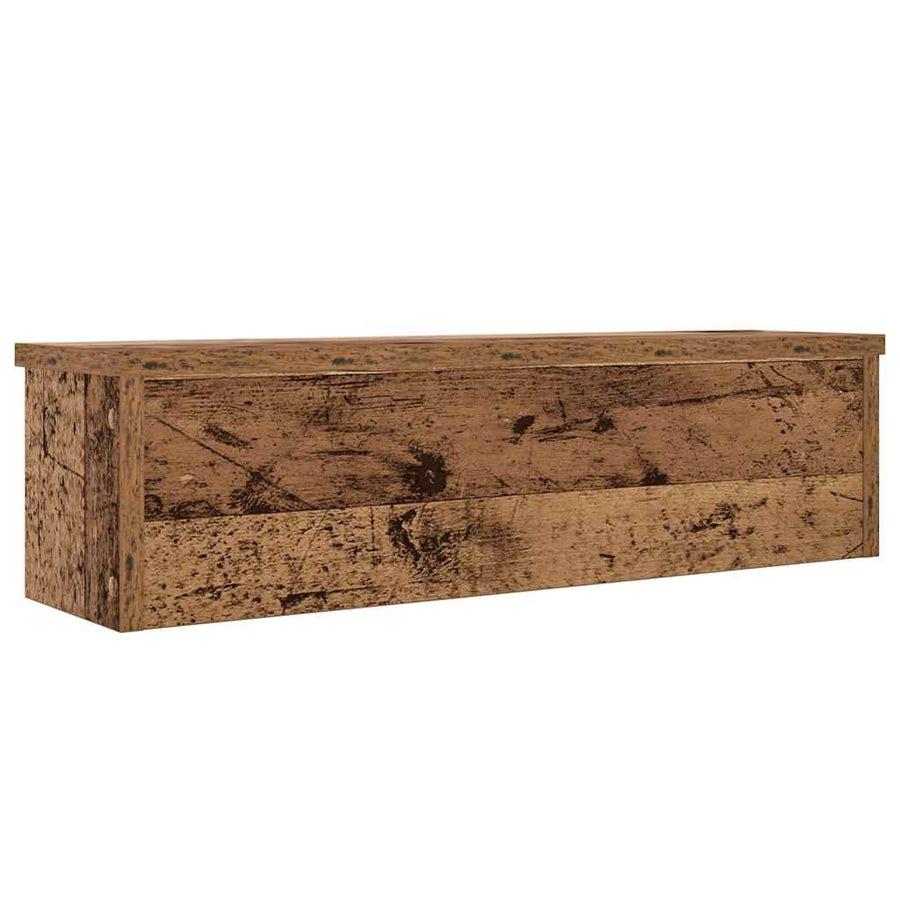 Keukenrekken stapelbaar 2 st 50x15x16 cm oud houtkleurig