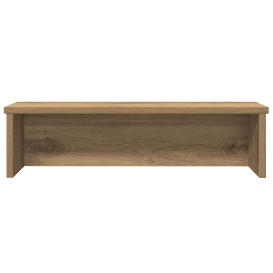 Keukenrekken stapelbaar 2 st 50x15x16 cm artisanaal eikenkleur