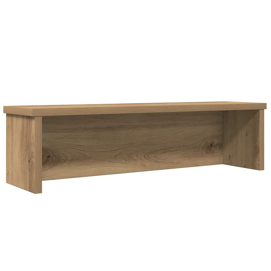 Keukenrekken stapelbaar 2 st 50x15x16 cm artisanaal eikenkleur