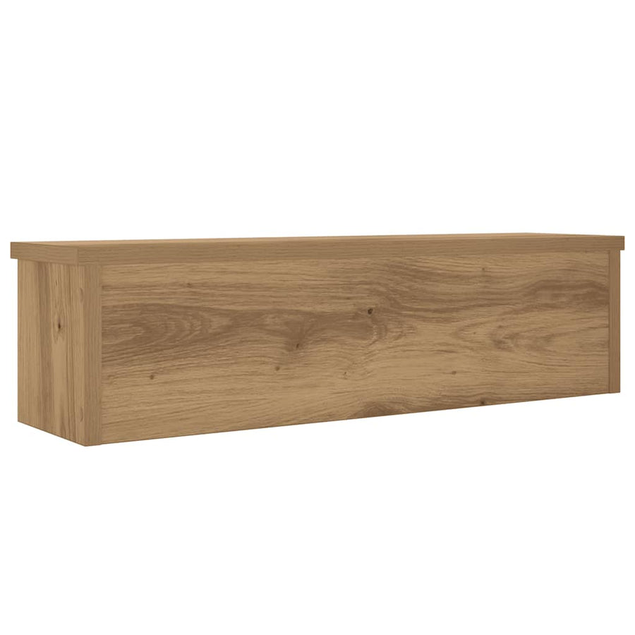 Keukenrekken stapelbaar 2 st 50x15x16 cm artisanaal eikenkleur