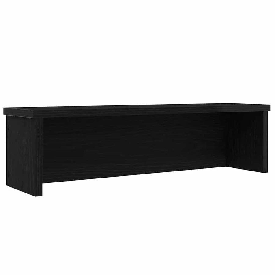Keukenrek stapelbaar 60x15x16 cm bewerkt hout zwart