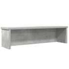 Keukenrek stapelbaar 60x15x16 cm bewerkt hout betongrijs