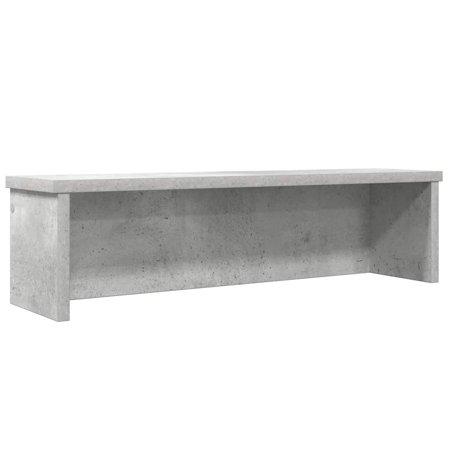 Keukenrek stapelbaar 60x15x16 cm bewerkt hout betongrijs