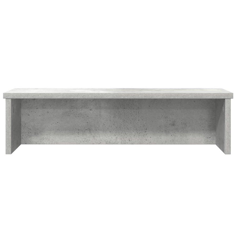 Keukenrek stapelbaar 60x15x16 cm bewerkt hout betongrijs