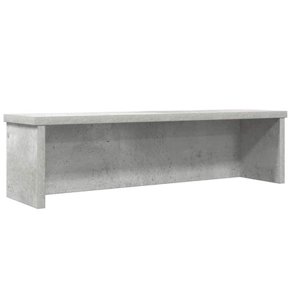 Keukenrekken stapelbaar 2 st 60x15x16 cm betongrijs