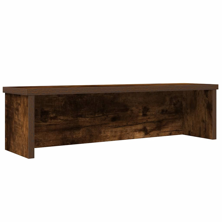 Keukenrek stapelbaar 60x15x16 cm bewerkt hout gerookt eiken