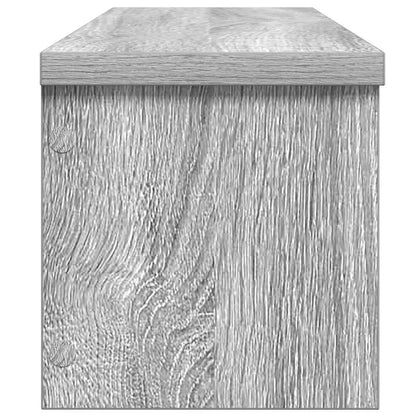 Keukenrekken stapelbaar 2 st 60x15x16 cm grijs sonoma eiken