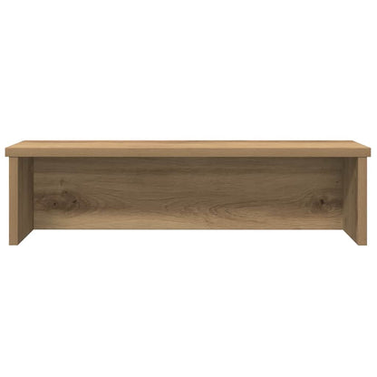 Keukenrekken stapelbaar 2 st 60x15x16 cm artisanaal eikenkleur