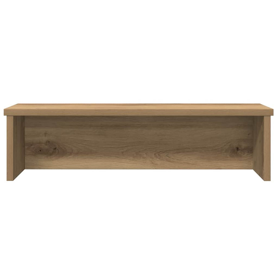 Keukenrekken stapelbaar 2 st 60x15x16 cm artisanaal eikenkleur
